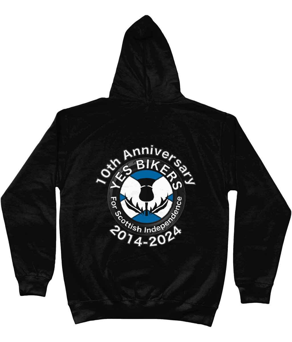 Hoodie YesBikers-10th anniversary Logo